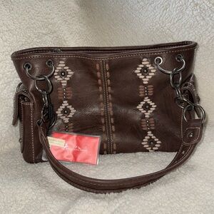 Montana West Leather Purse & Dust Bag